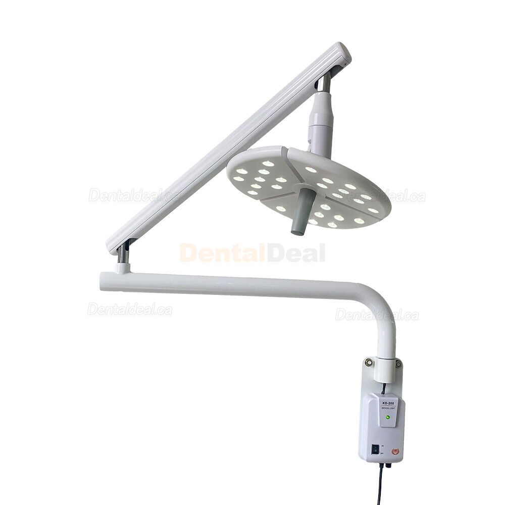 KWS KD-2018B-1 36W Dental Wall LED Shadowless Lamp Wall-Mounted Surgical Light